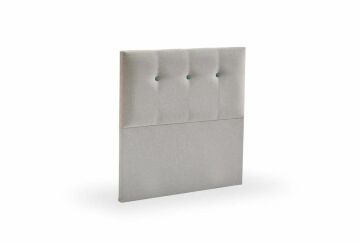 Yataş Bedding Nova Başlık 090lık - 22203 Gri (Petrol Yeşili Düğmeli)