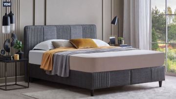 Yataş Bedding Wool Sense Baza 090x190 - 21608 Koyu Gri