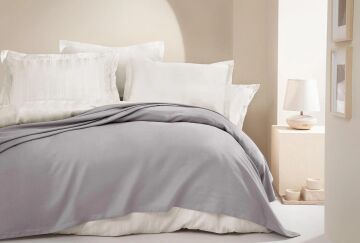 Yataş Bedding Tek Kişilik Anders Bambu Pike - Gri
