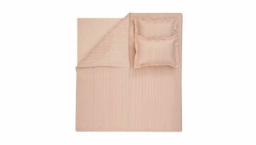 Yataş Bedding Çift Kişilik Shelly Bambu Saten Nevresim Takımı - Blush