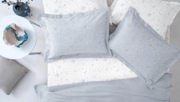 Yataş Bedding Tek Kişilik Ramona Bambu Pike Takımı - Açık Mavi