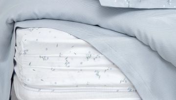Yataş Bedding Tek Kişilik Ramona Bambu Pike Takımı - Açık Mavi