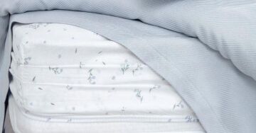 Yataş Bedding Çift Kişilik Ramona Bambu Pike Takımı - Açık Mavi