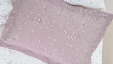 Yataş Bedding Çift Kişilik Ramona Bambu Pike Takımı - Mürdüm