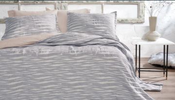 Yataş Bedding Tek Kişilik Joelle Yatak Örtüsü Seti - Gri