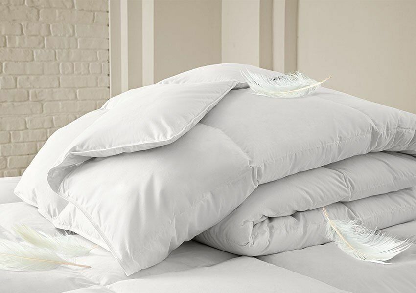 Yataş Bedding Çift Kişilik Pure XL Kaz Tüyü Yorgan 350 Gr (%30 Gıdık)