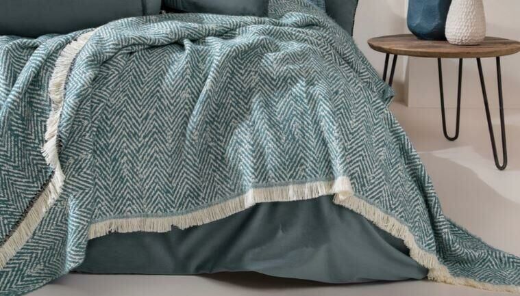 Yataş Bedding Savio Koltuk Şalı - İndigo