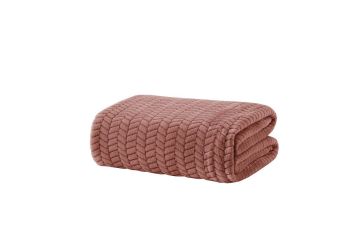 Yataş Bedding Tek Kişilik Joy Wellsoft Battaniye - Gül Kurusu