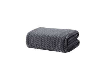 Yataş Bedding Tek Kişilik Joy Wellsoft Battaniye - Antrasit