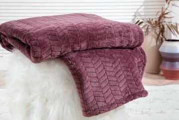 Yataş Bedding Joy Wellsoft Tv Battaniyesi - Visne