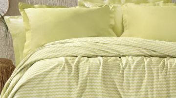 Yataş Bedding Tek Kişilik Gwen Pike Takımı - Yağ Yeşili