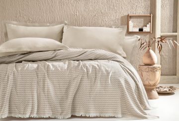 Yataş Bedding Çift Kişilik Gwen Pike Bej