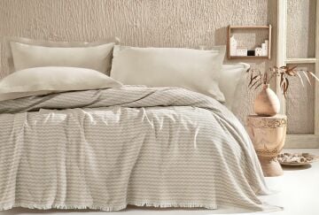 Yataş Bedding Tek Kişilik Gwen Pike Bej