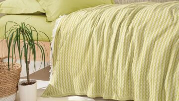 Yataş Bedding Çift Kişilik Gwen Pike Yağ Yeşili