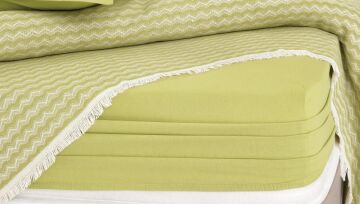 Yataş Bedding Çift Kişilik Gwen Pike Yağ Yeşili