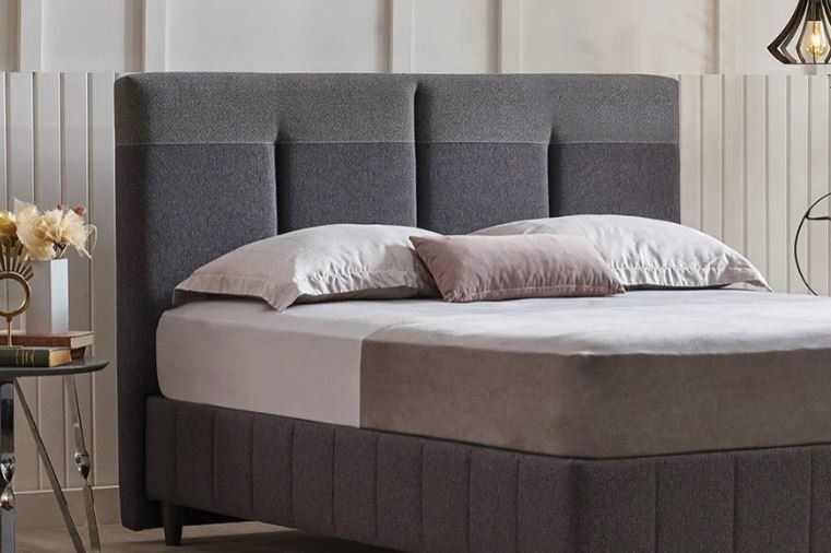 Yataş Bedding Dream Line Başlık 160lık - 23904 Koyu Gri (Üst) - 23404 Antrasit (Alt)