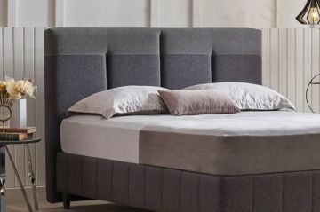 Yataş Bedding Dream Line Başlık 160lık - 23904 Koyu Gri (Üst) - 23404 Antrasit (Alt)