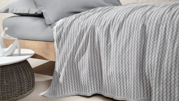 Yataş Bedding Tek Kişilik Gwen Pike Takımı Gri