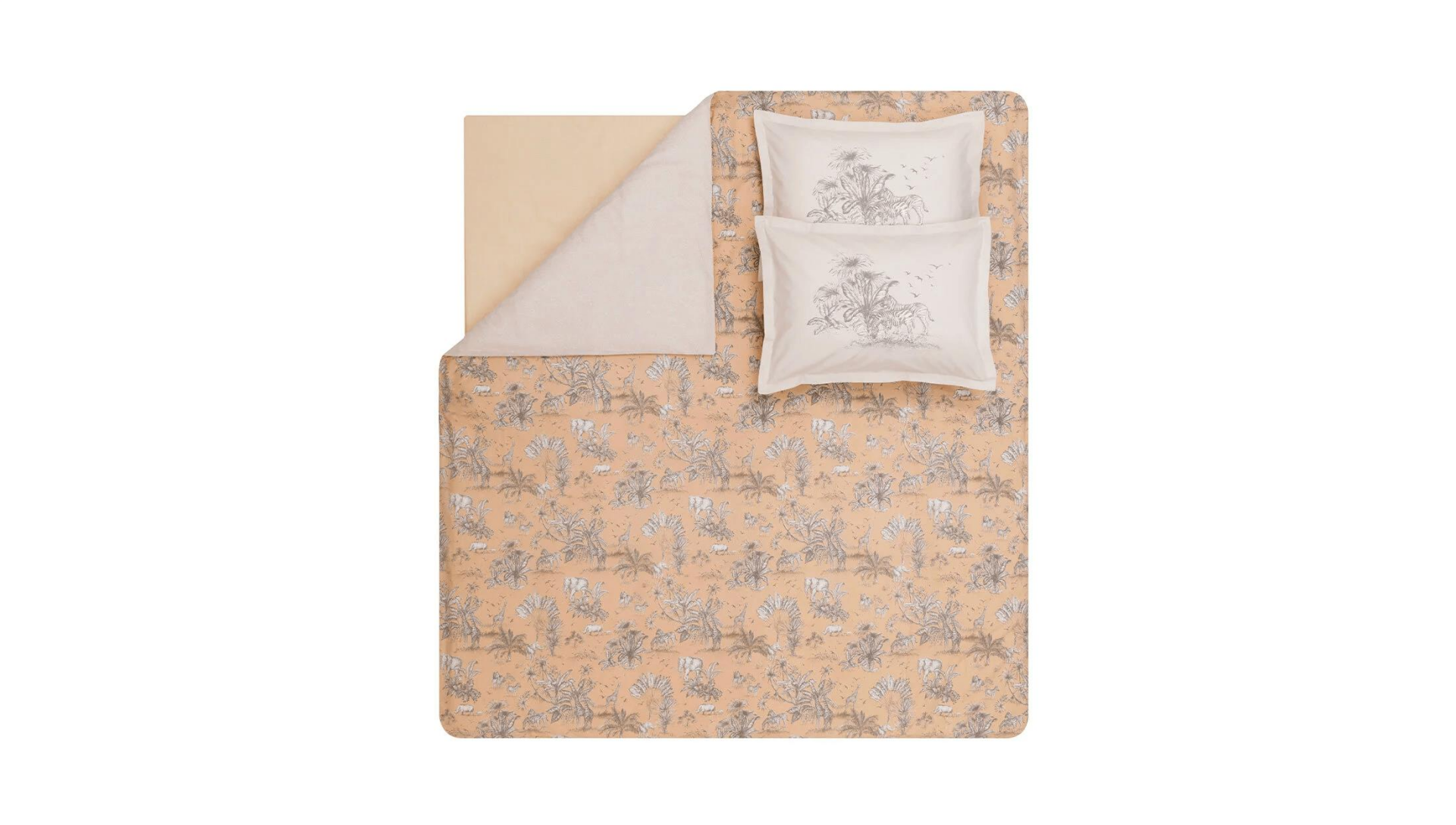 Yataş Bedding Çift Kişilik Aster Ranforce Nevresim Takımı Somon