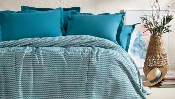 Yataş Bedding Çift Kişilik Gwen Pike Petrol