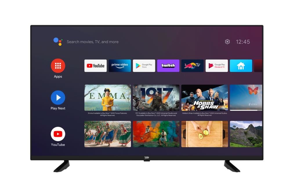 Beko Crystal Pro B55 C 885 A / 55'' 4K Smart Android TV