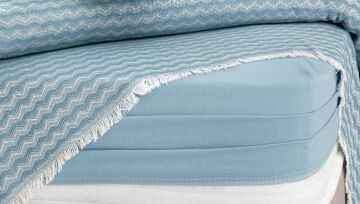 Yataş Bedding Çift Kişilik Gwen Pike BuzMavi