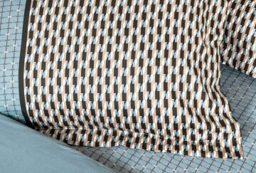 Yataş Bedding Çift Kişilik Savio Kadife Saten Nevresim Takımı - İndigo