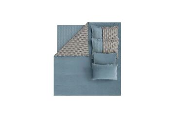 Yataş Bedding Çift Kişilik Savio Kadife Saten Nevresim Takımı - İndigo