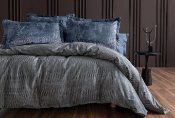 Yataş Bedding Cift Kisilik Fayel Saten Nevresim Takımı - Kahverengi