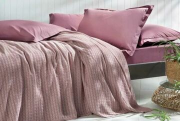 Yataş Bedding Çift Kişilik Marita Pike - Gül Kurusu