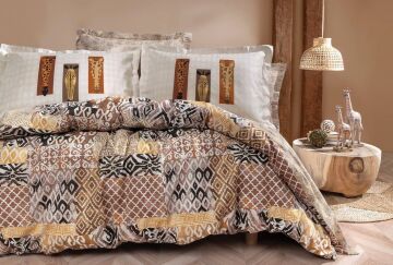 Yataş Bedding Cift Kisilik Mauren Rnf Nevresim Takımı - Bej