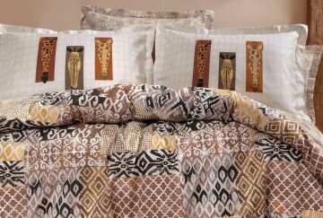 Yataş Bedding Cift Kisilik Mauren Rnf Nevresim Takımı - Bej