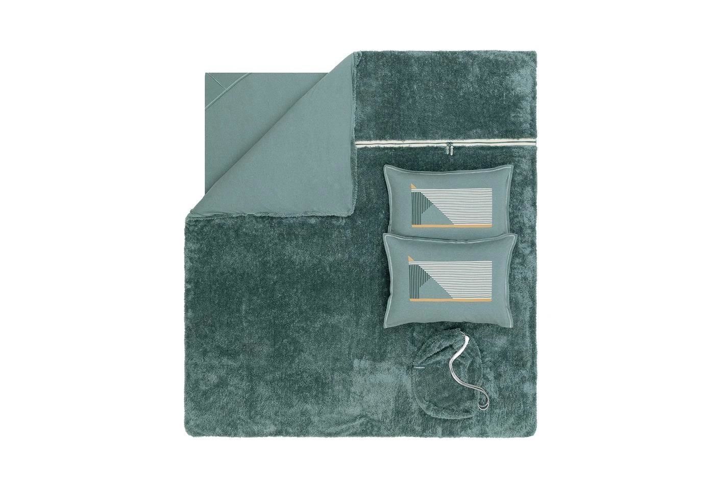 Yataş Bedding Coverme Dasha Battaniye Nevresim Takımı - Petrol