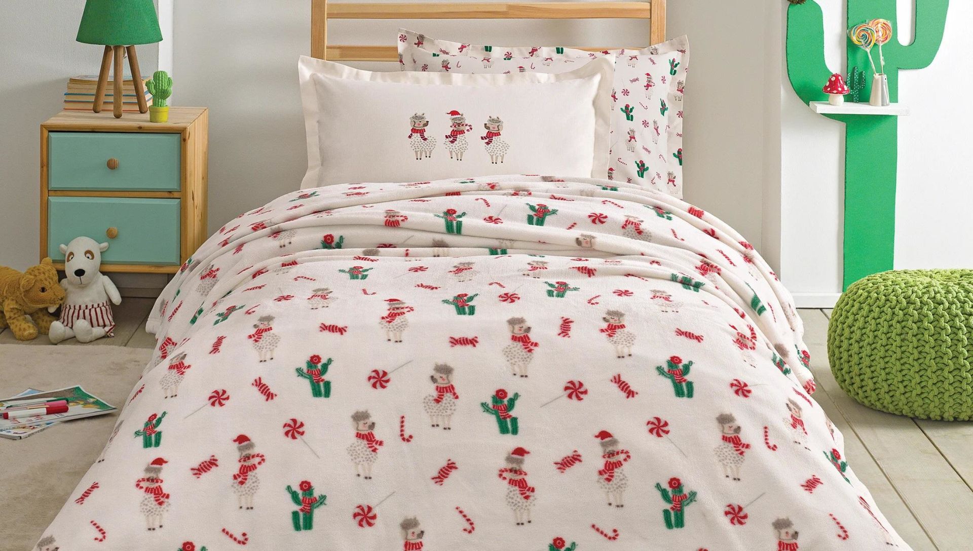 Yataş Bedding Tek Kişilik Rnf Alpaca Neresim Takımı - Ekru