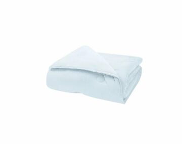 Yataş Bedding Tek Kişilik Lupa Soft Penye Yorgan 300 gr/m2 (155x215) - Buz Mavisi