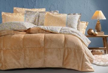 YataşBedding Tek Kisilik Lesly Triola Set - Sari