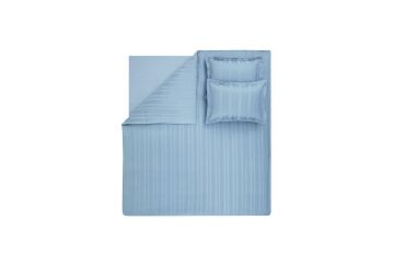 Yataş Bedding Çift Kişilik XL Shelly Bambu Saten Nevresim Takımı - İndigo