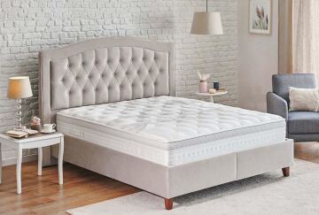 Yataş Bedding New Lorenz Başlık 180lik - 21002 Kül