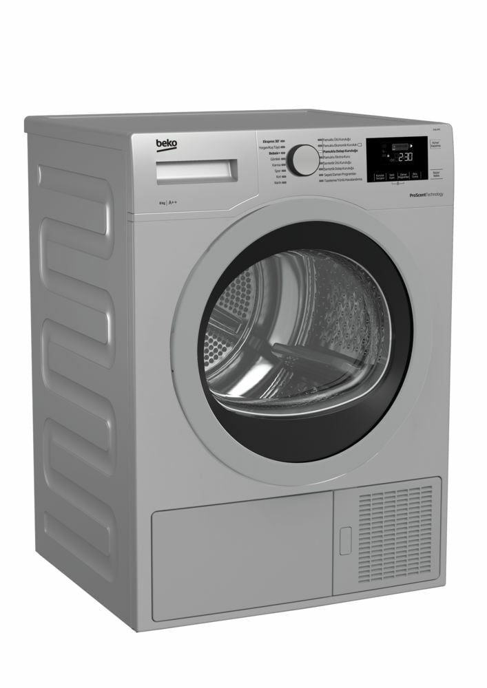 Beko D 81 HPS. GRİ 8 KG  A++ Kurutma Makinesi