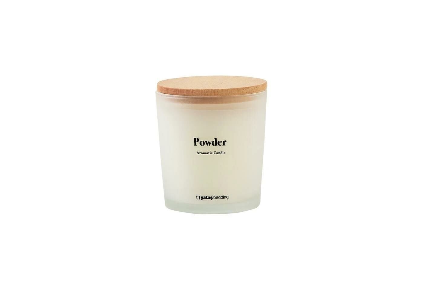 Powder Kokulu 2 Fitilli Mum - 270 gr