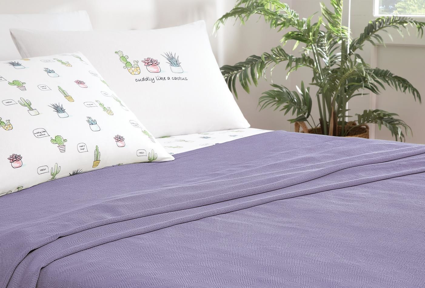 Yataş Bedding Tek Kişilik Ares Pike Lila