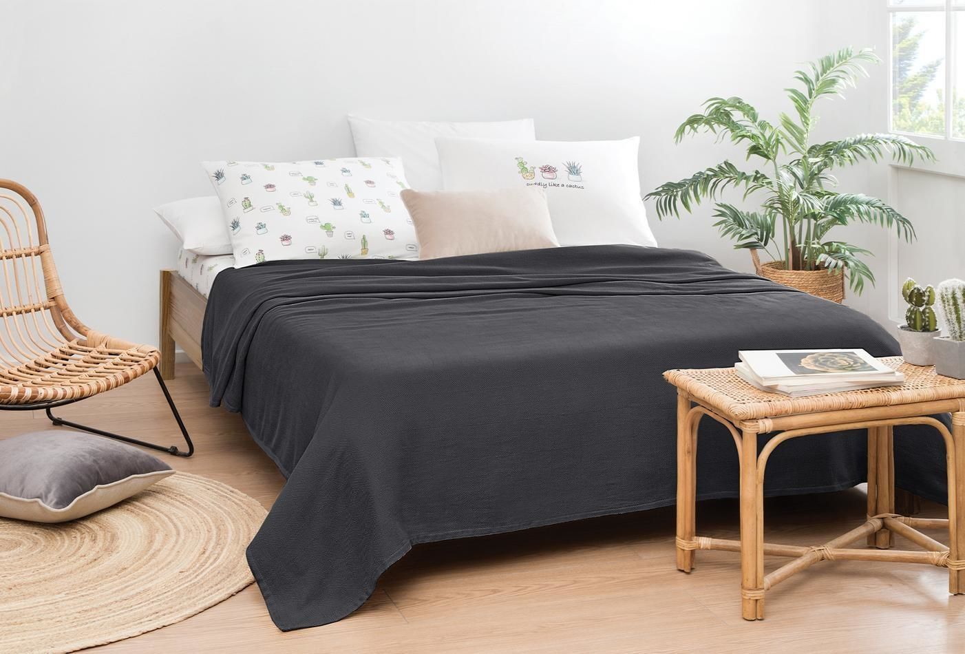 Yataş Bedding Çift Kişilik Ares Pike Antrasit