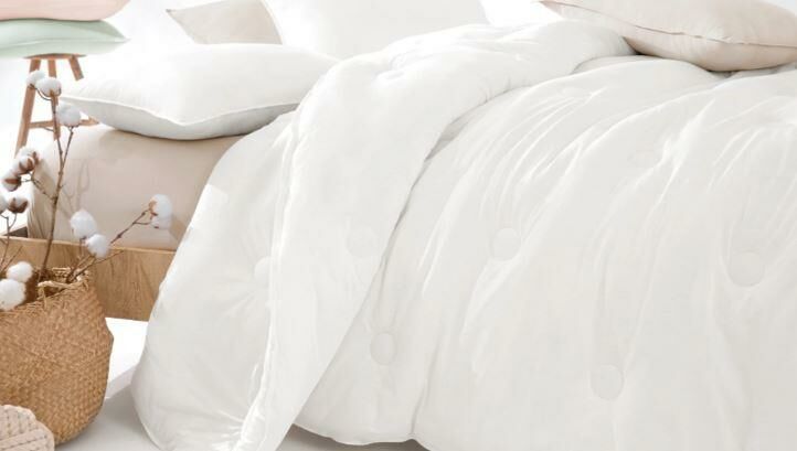 Yataş Bedding Çift Kişilik Lupa Soft Penye Yorgan 300 gr/m2 (195x215) - Beyaz
