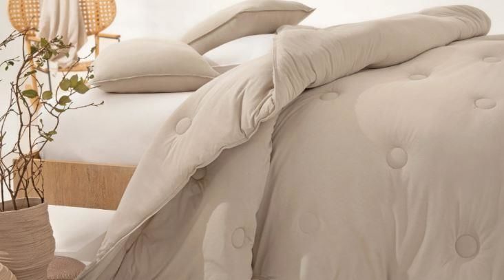 Yataş Bedding Çift Kişilik Lupa Soft Penye Yorgan 300 gr/m2 (195x215) - Bej