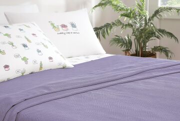 Yataş Bedding Çift Kişilik Ares Pike Lila