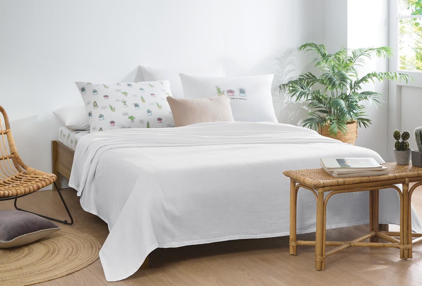 Yataş Bedding Çift Kişilik Ares Pike Beyaz