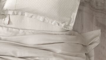 Çift Kişilik Mauro Bambu Pike Takımı - Bej