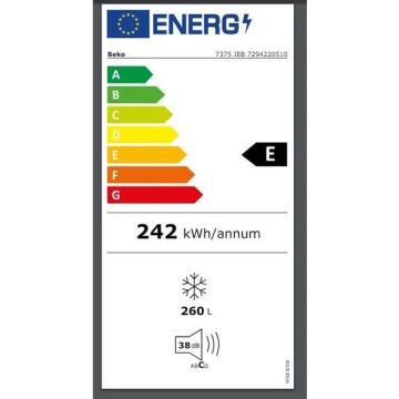 Beko 7375 JEB Joker Dikey Dondurucu