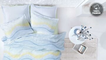 Yataş Bedding Tek Kişilik Lea Pike Takımı Mavi
