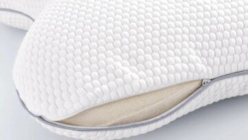 Yataş Bedding 045X054X012 Vısco Leta Yastık Kılıfı Beyaz